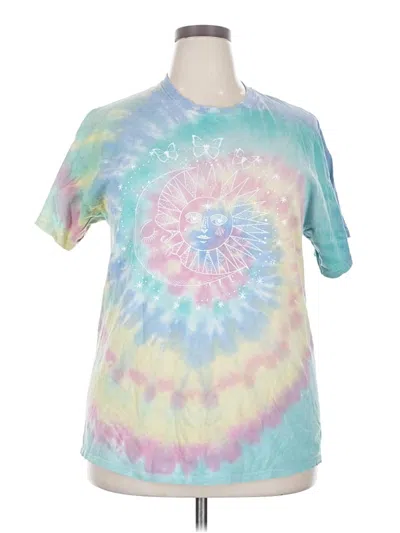 Pre-owned Lululemon Athletica Short Sleeve T-shirt In Teal