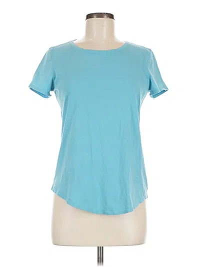 Pre-owned Lululemon Athletica Short Sleeve T-shirt In Teal