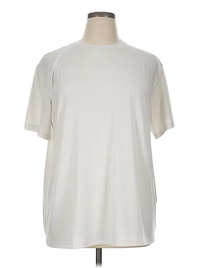 Pre-owned Lululemon Athletica Short Sleeve T-shirt In White
