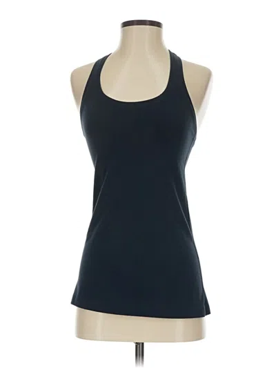 Pre-owned Lululemon Athletica Short Sleeve Turtleneck In Blue
