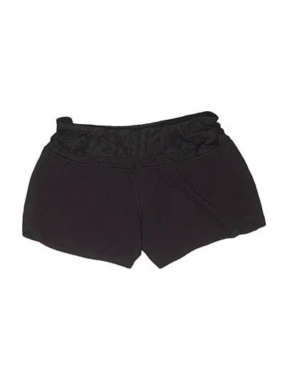 Pre-owned Lululemon Athletica Shorts In Black