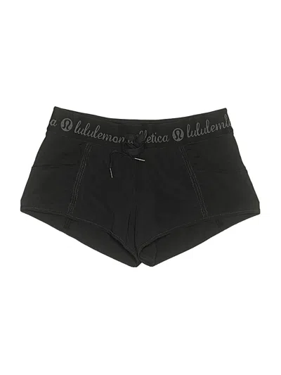 Pre-owned Lululemon Athletica Shorts In Black