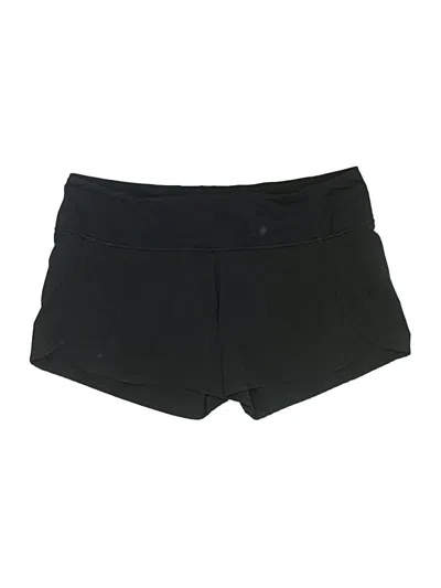 Pre-owned Lululemon Athletica Shorts In Black