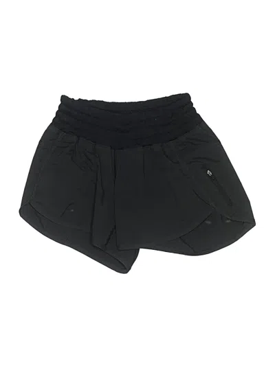 Pre-owned Lululemon Athletica Shorts In Black