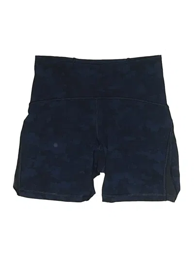 Pre-owned Lululemon Athletica Shorts In Blue