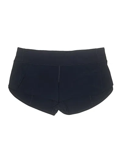 Pre-owned Lululemon Athletica Shorts In Blue
