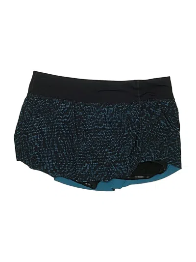 Pre-owned Lululemon Athletica Shorts In Blue