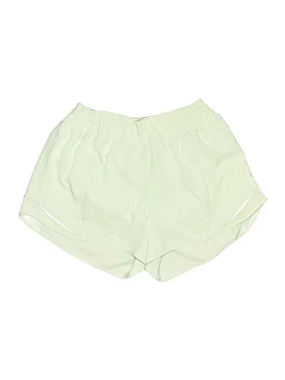 Pre-owned Lululemon Athletica Shorts In Green