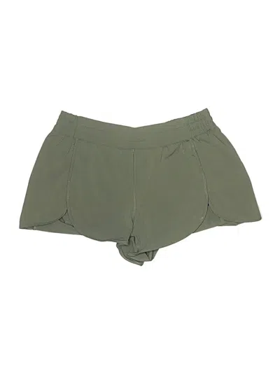 Pre-owned Lululemon Athletica Shorts In Green