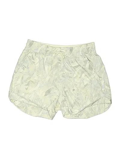 Pre-owned Lululemon Athletica Shorts In White