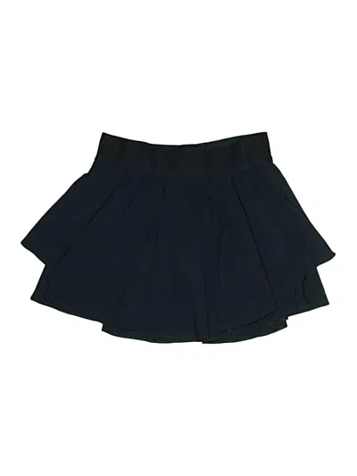Pre-owned Lululemon Athletica Skort In Black