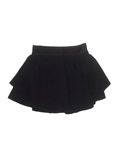Pre-owned Lululemon Athletica Skort In Black