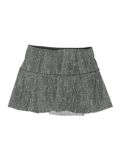 Pre-owned Lululemon Athletica Skort In Gray