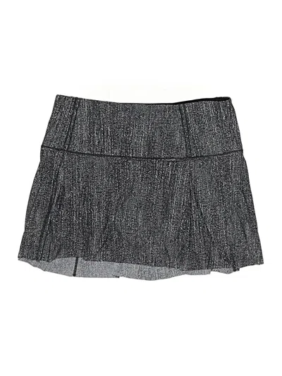 Pre-owned Lululemon Athletica Skort In Gray