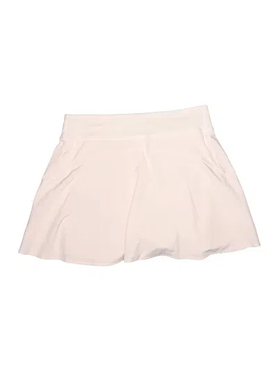 Pre-owned Lululemon Athletica Skort In Ivory