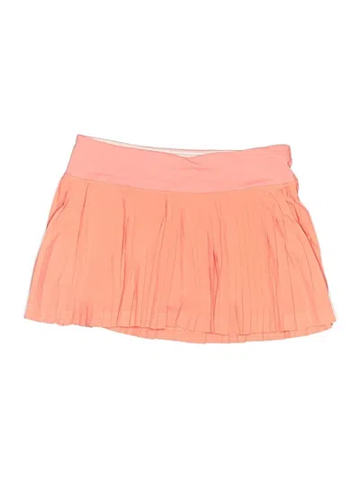 Pre-owned Lululemon Athletica Skort In Orange