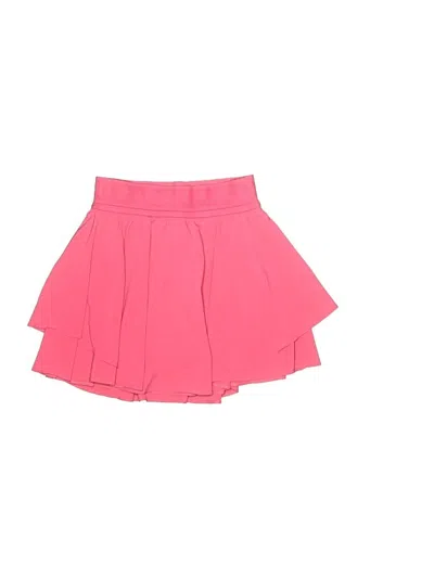 Pre-owned Lululemon Athletica Skort In Pink