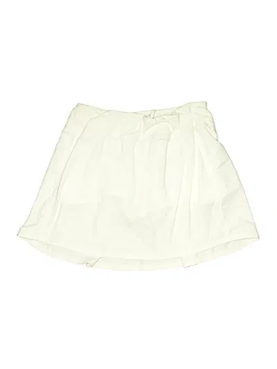 Pre-owned Lululemon Athletica Skort In White