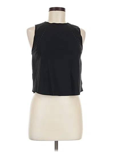 Pre-owned Lululemon Athletica Sleeveless Blouse In Black