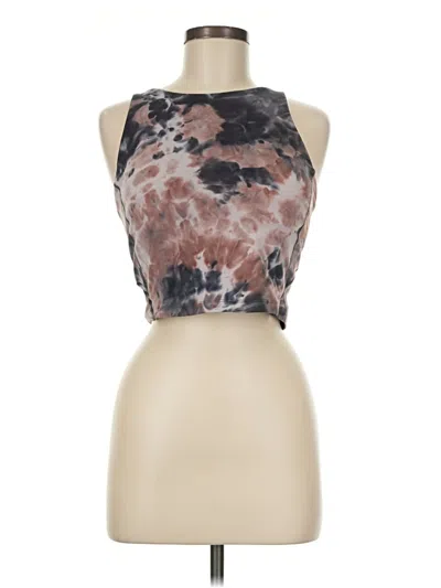 Pre-owned Lululemon Athletica Sleeveless Blouse In Brown
