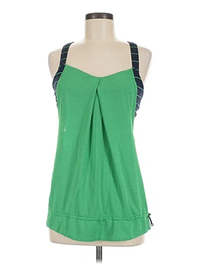 Pre-owned Lululemon Athletica Sleeveless Blouse In Green