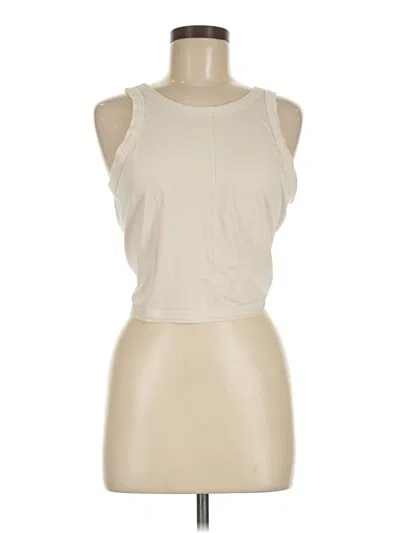 Pre-owned Lululemon Athletica Sleeveless Blouse In Ivory