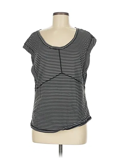 Pre-owned Lululemon Athletica Sleeveless T-shirt In Black