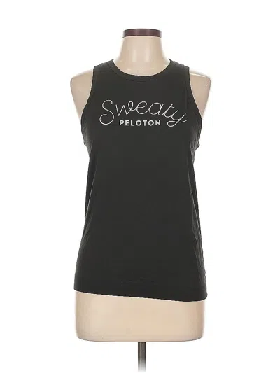 Pre-owned Lululemon Athletica Sleeveless T-shirt In Black