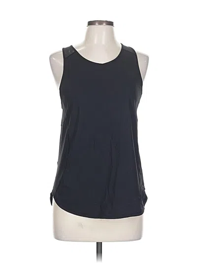 Pre-owned Lululemon Athletica Sleeveless T-shirt In Black