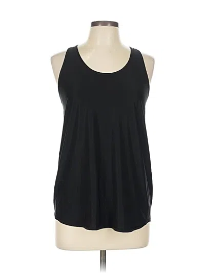 Pre-owned Lululemon Athletica Sleeveless T-shirt In Black