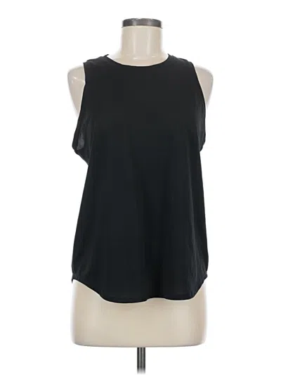 Pre-owned Lululemon Athletica Sleeveless T-shirt In Black