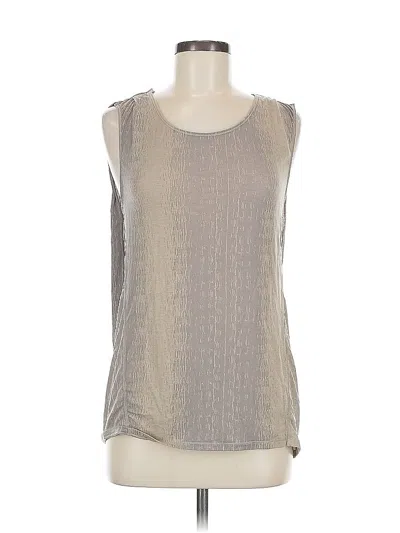 Pre-owned Lululemon Athletica Sleeveless T-shirt In Brown