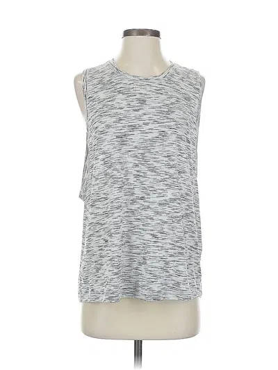 Pre-owned Lululemon Athletica Sleeveless T-shirt In Gray