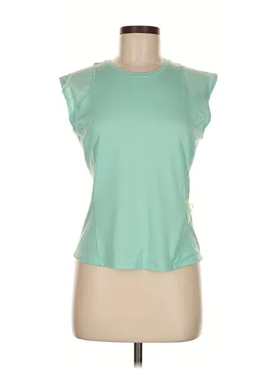Pre-owned Lululemon Athletica Sleeveless T-shirt In Green