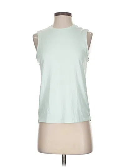 Pre-owned Lululemon Athletica Sleeveless T-shirt In Green