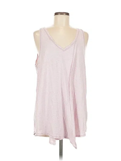Pre-owned Lululemon Athletica Sleeveless T-shirt In Pink