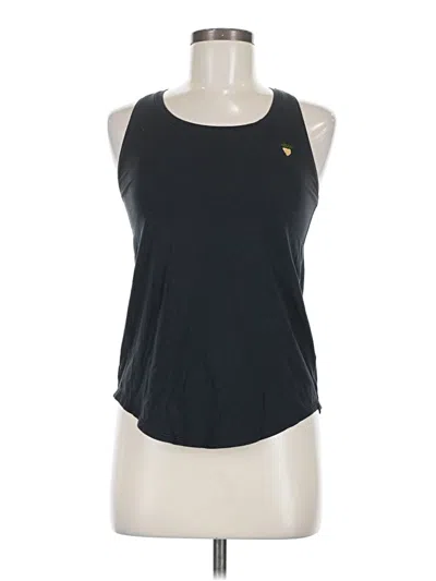 Pre-owned Lululemon Athletica Sleeveless Top Black Halter Neckline Tops