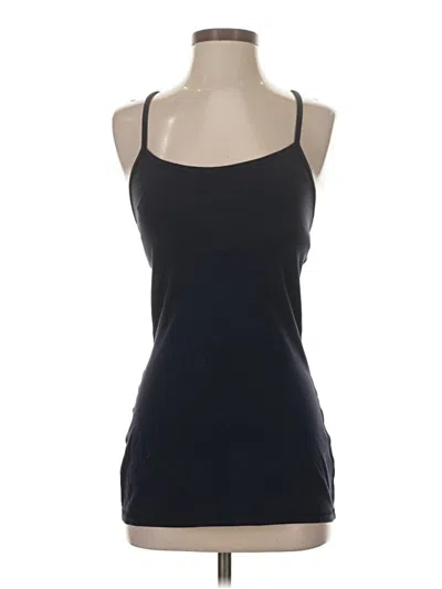 Pre-owned Lululemon Athletica Sleeveless Top Blue Halter Neckline Tops