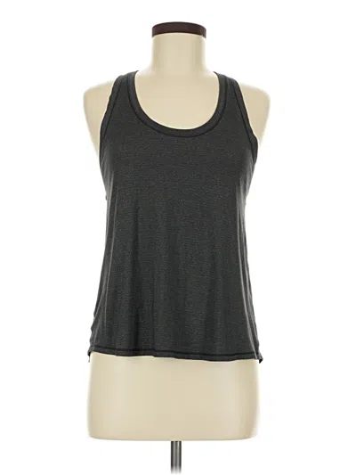 Pre-owned Lululemon Athletica Sleeveless Top Gray Halter Neckline Tops