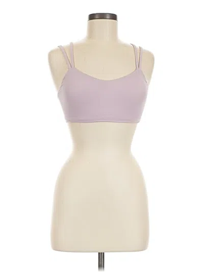 Pre-owned Lululemon Athletica Sleeveless Top Purple Halter Neckline Tops