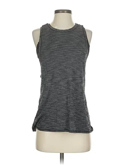 Pre-owned Lululemon Athletica Sleeveless T-shirt In Black