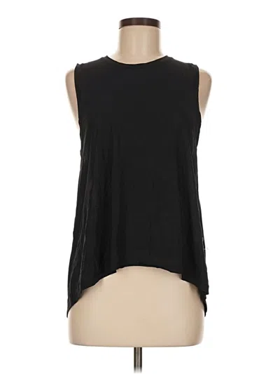 Pre-owned Lululemon Athletica Sleeveless T-shirt In Black