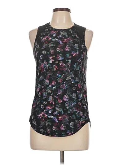 Pre-owned Lululemon Athletica Sleeveless T-shirt In Black