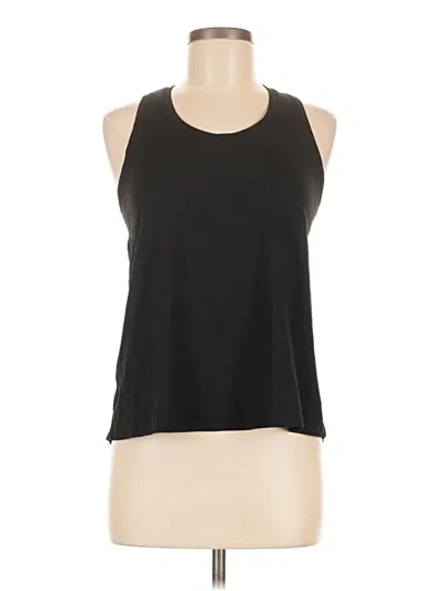 Pre-owned Lululemon Athletica Sleeveless T-shirt In Black