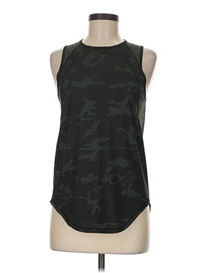 Pre-owned Lululemon Athletica Sleeveless T-shirt In Black