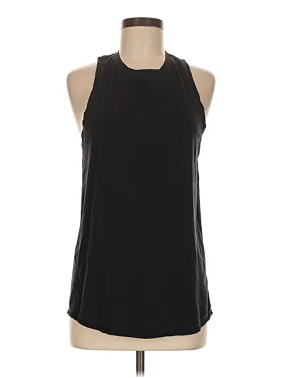 Pre-owned Lululemon Athletica Sleeveless T-shirt In Black