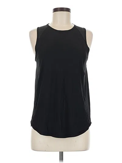 Pre-owned Lululemon Athletica Sleeveless T-shirt In Black