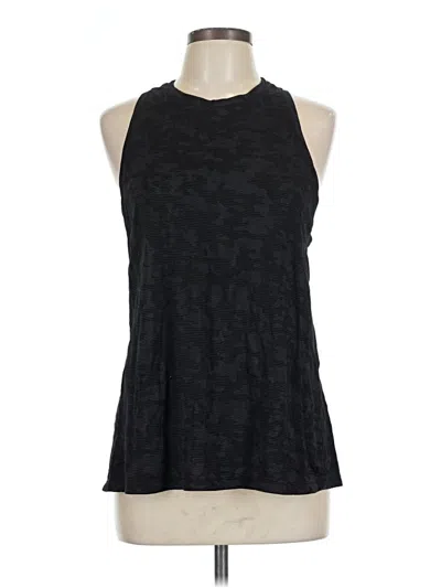 Pre-owned Lululemon Athletica Sleeveless T-shirt In Black