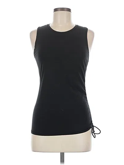 Pre-owned Lululemon Athletica Sleeveless T-shirt In Black