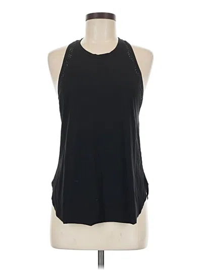 Pre-owned Lululemon Athletica Sleeveless T-shirt In Black